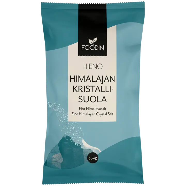 Foodin Himalajan kristallisuola hieno 350g