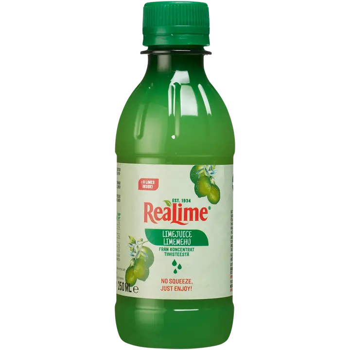 Realime limetäysmehu 250ml