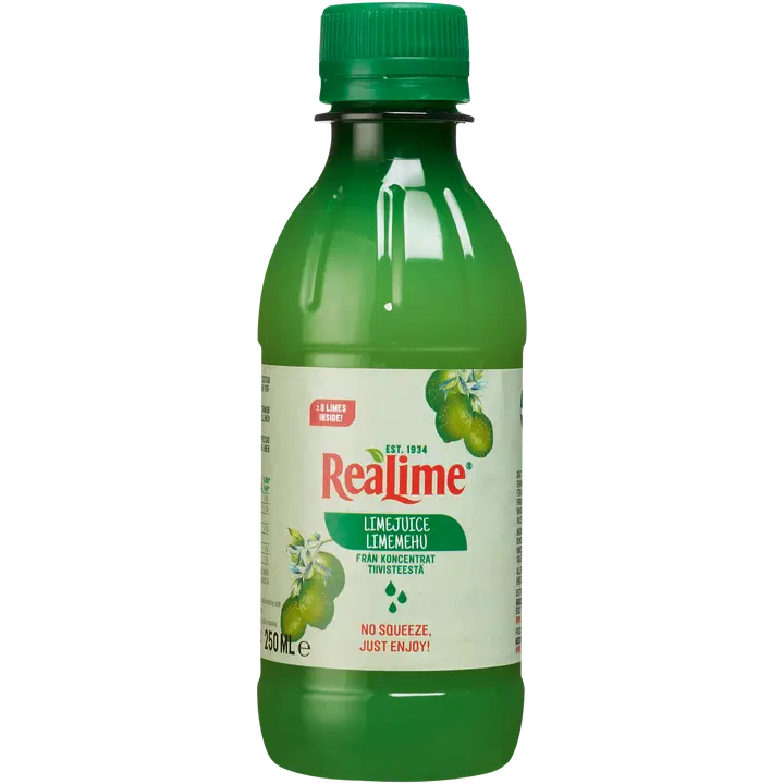 Realime limetäysmehu 250ml
