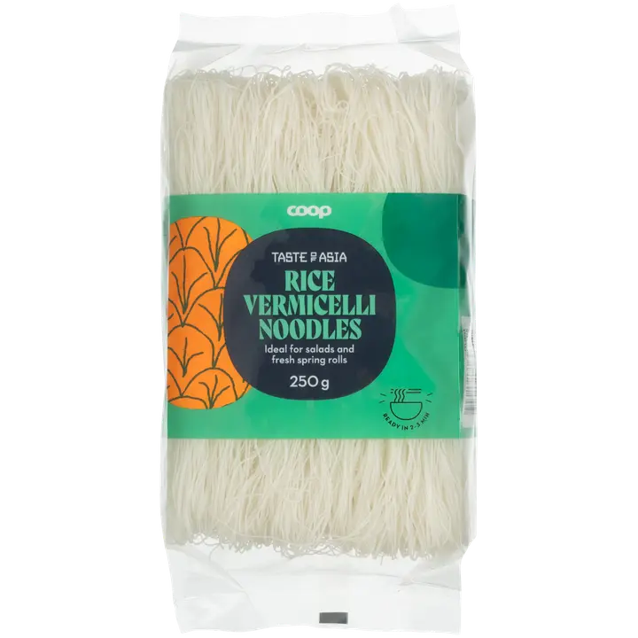 Coop Taste of Asia riisivermisellinuudeli 250 g