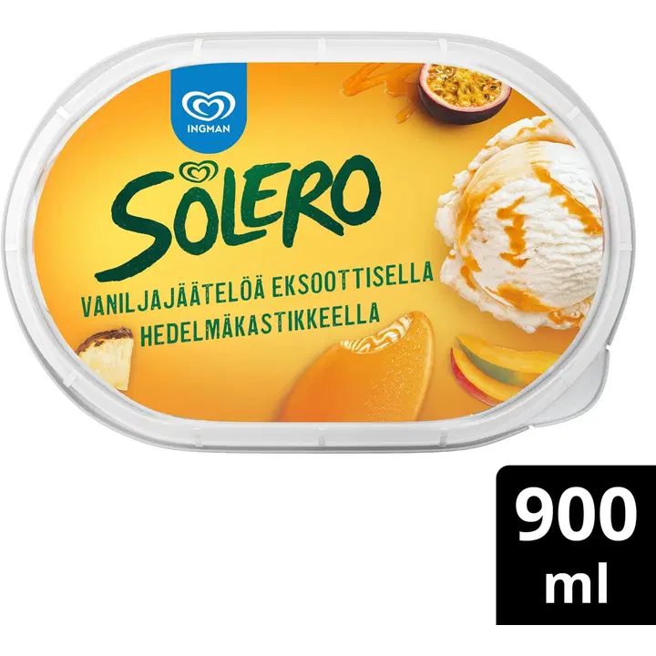 Solero Jäätelöpakkaus 900ml/530g