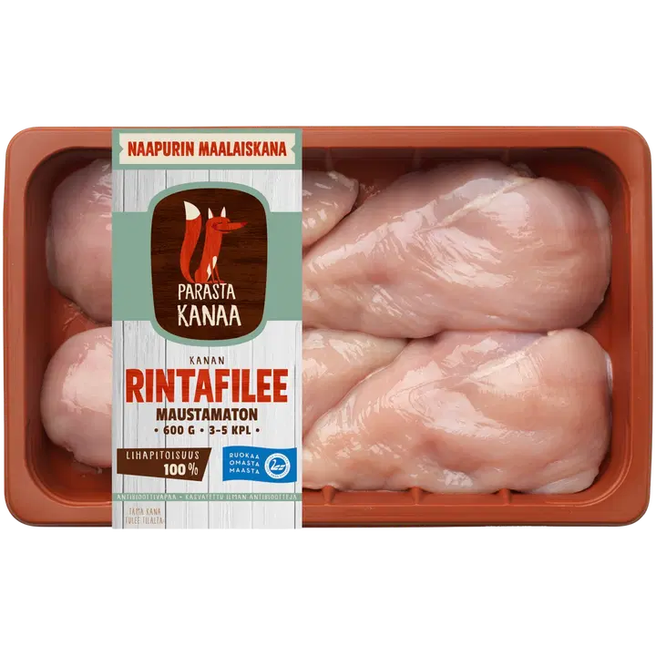 Naapurin maalaiskanan maustamaton rintafilee 600g