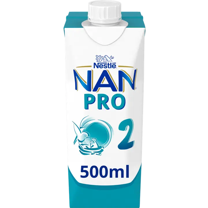 Nestlé Nan 500ml Pro 2 maitopohjainen käyttövalmis vierotusvalmiste