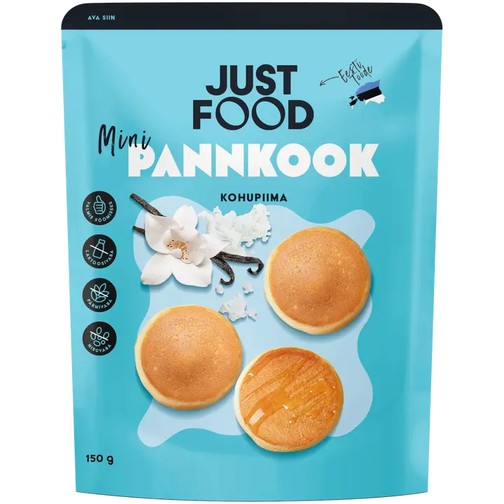 Justfood Kohupiima Minisõrnik 150 G