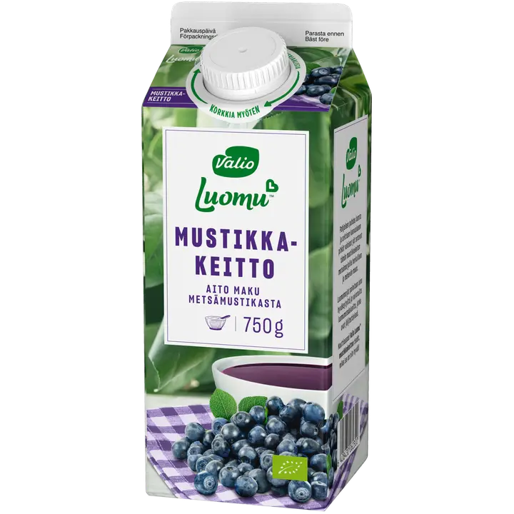 Valio Luomu™ mustikkakeitto 750 g