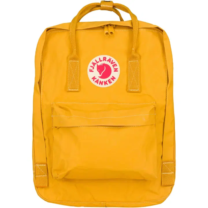 Fjällräven Kånken seljakott 16 l kollane