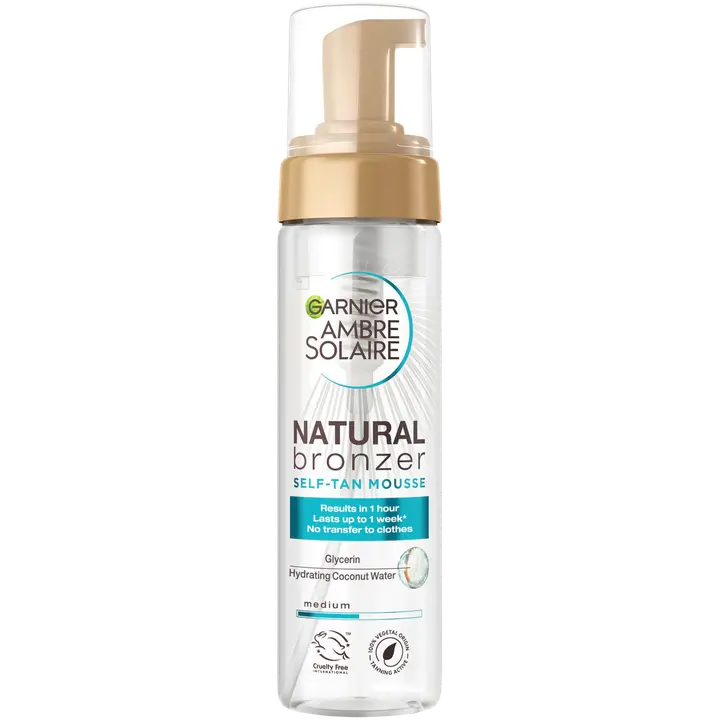 Garnier Ambre Solaire Natural Bronzer itseruskettava normaalille iholle 200 ml