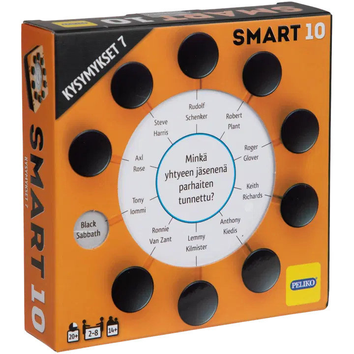 Peliko tietopeli Smart10 kysymykset 7
