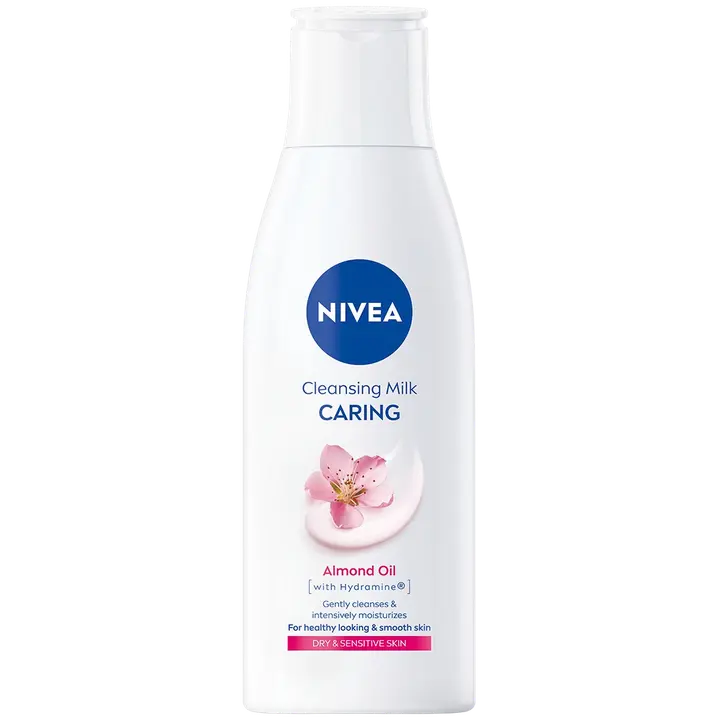 NIVEA 200ml Caring Cleansing Milk -puhdistusemulsio