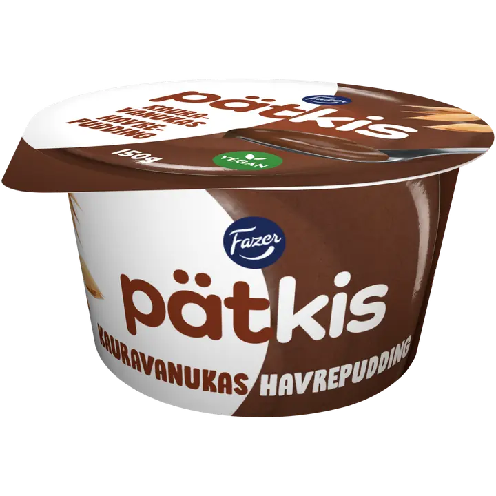 Fazer Pätkis Kauravanukas, Kaurapohjainen mintunmakuinen kaakaovanukas 150 g