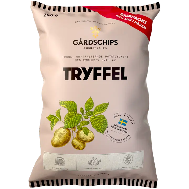 Gårdschips Tryffeli 240g