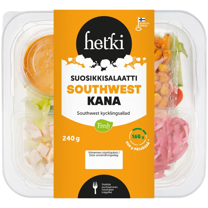 Fresh Hetki Suosikkisalaatti Southwest kana 240g