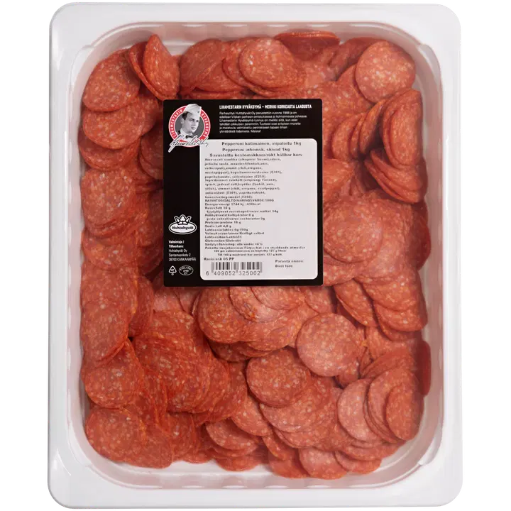 Huhtahyvät Lihamestarin Pepperoni Kotimainen 1kg