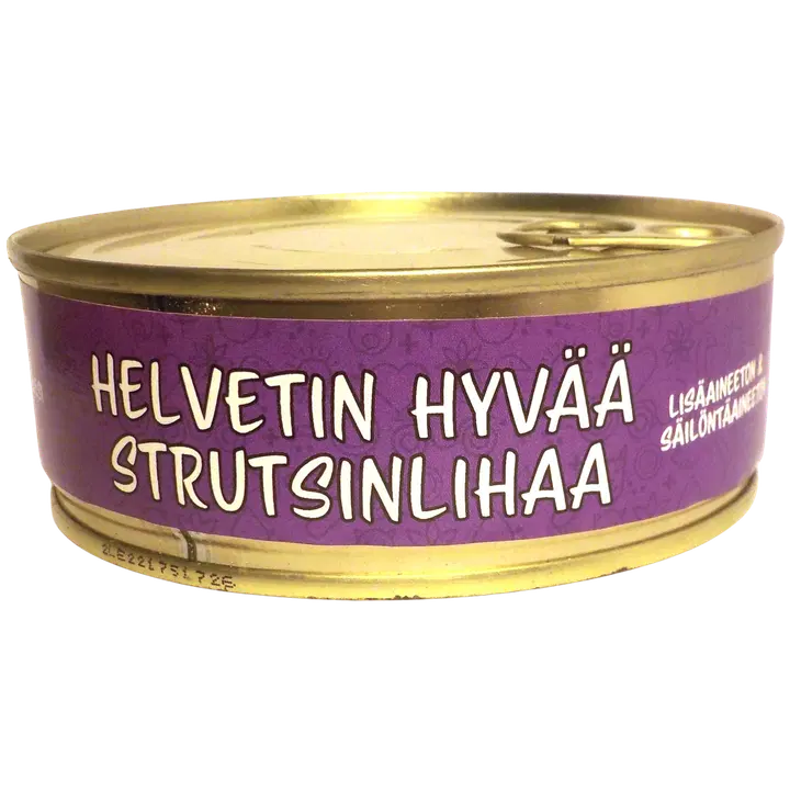Helvetin Portin strusin liha 230g.