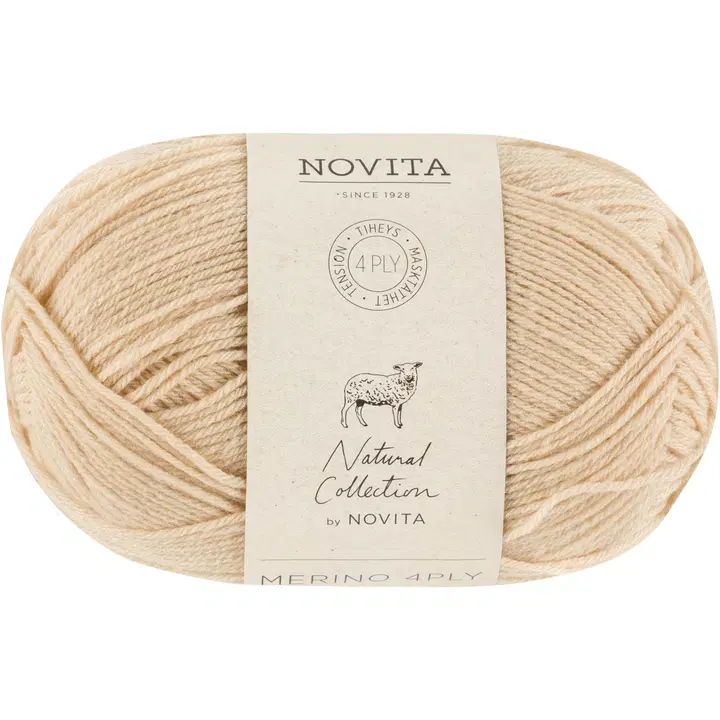 NOVITA MERINO 4PLY 50G 600