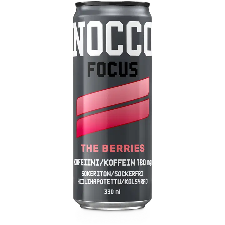 NOCCO FOCUS The Berries energiajuoma 330ml
