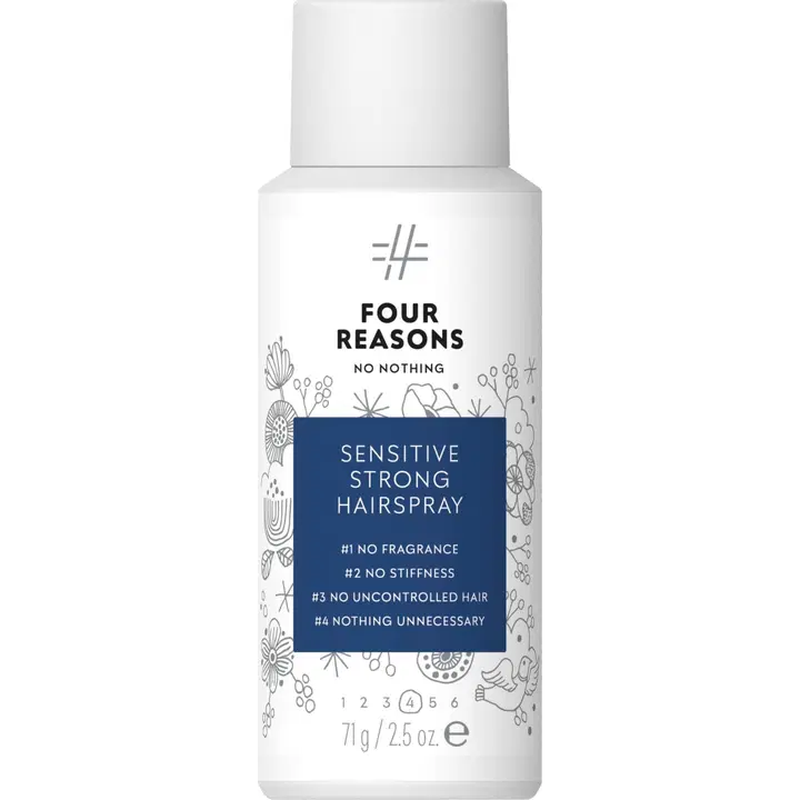 Four Reasons No nothing Sensitive Strong Hairspray hiuskiinne 100 ml