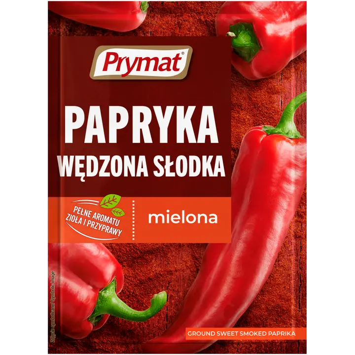 Prymat jahvatatud,magus,suitsutatud paprika 20g