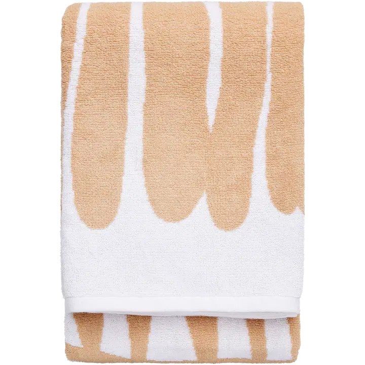 Finlayson Kylpypyyhe Lehtihalaus 70x150 beige