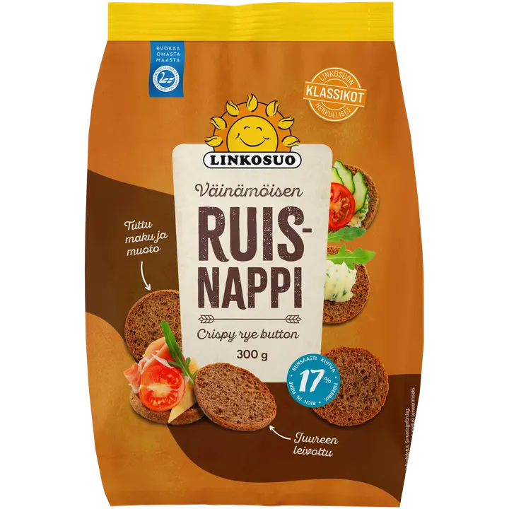 Linkosuo Väinämöisen Ruisnappi 300 g