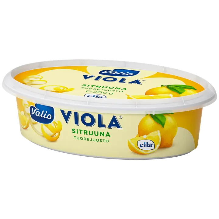 Valio Viola® e200 g sitruuna tuorejuusto laktoositon