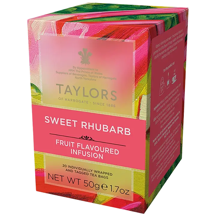 Taylors of Harrogate Sweet Rhubarb hauduke 20pss