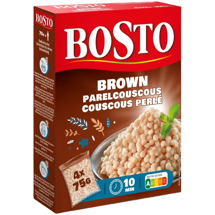 Bosto Pruun pärklkuskuss 4x75g