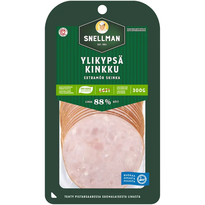 Snellman Ylikypsä Kinkku 300g