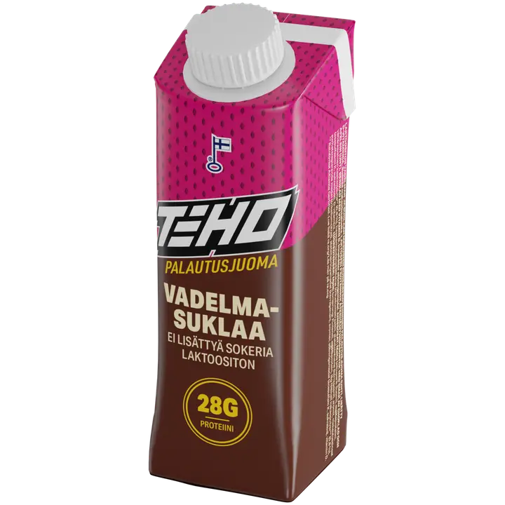 TEHO Vadelma-Suklaa palautusjuoma 0,33 l