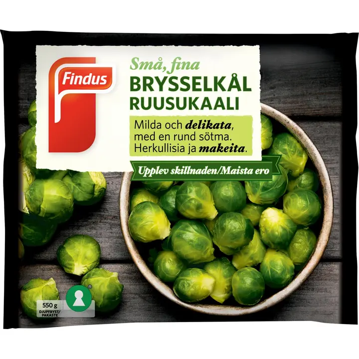 Findus Ruusukaali 550g, pakaste