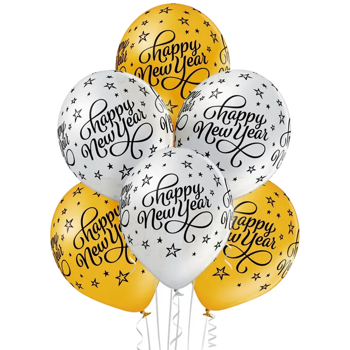 Head uut aastat õhupallid 6 tk