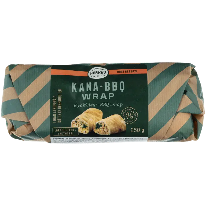 Herkku Kana-BBQ wrap 250 g