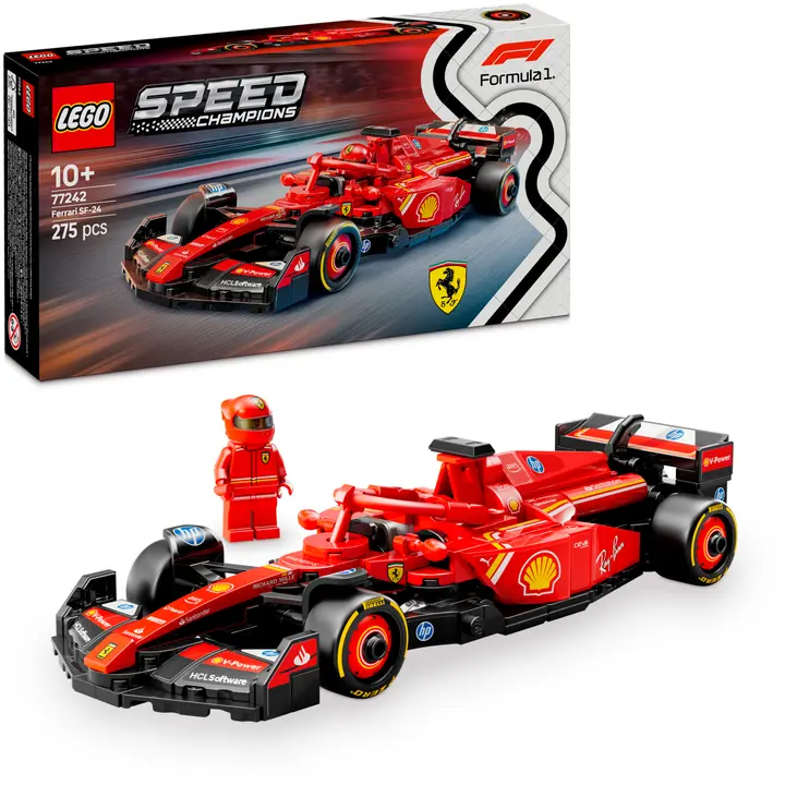 LEGO® Speed Champions Ferrari SF-24 F1® kilpa-auto 77242