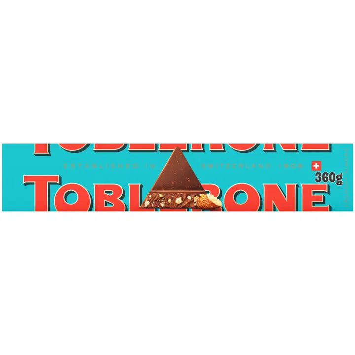 Toblerone Crunchy Almonds suklaalevy 360g
