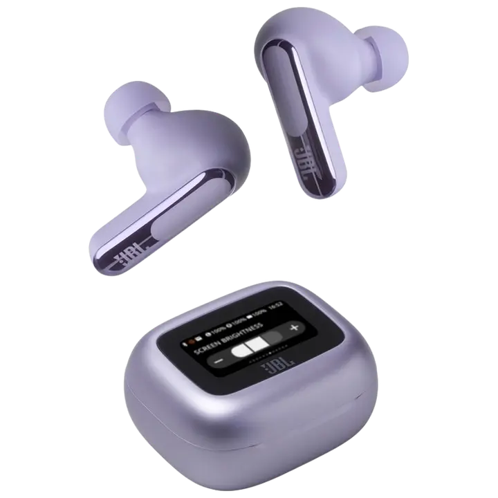 Nööpkõrvaklapid JBL Live Beam 3 lilla