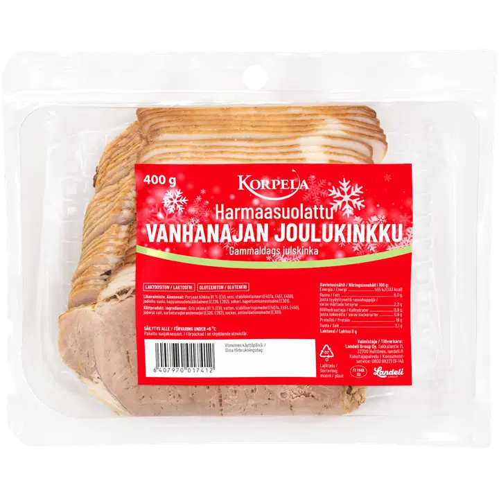 Korpela vanhanajan joulukinkku 400g