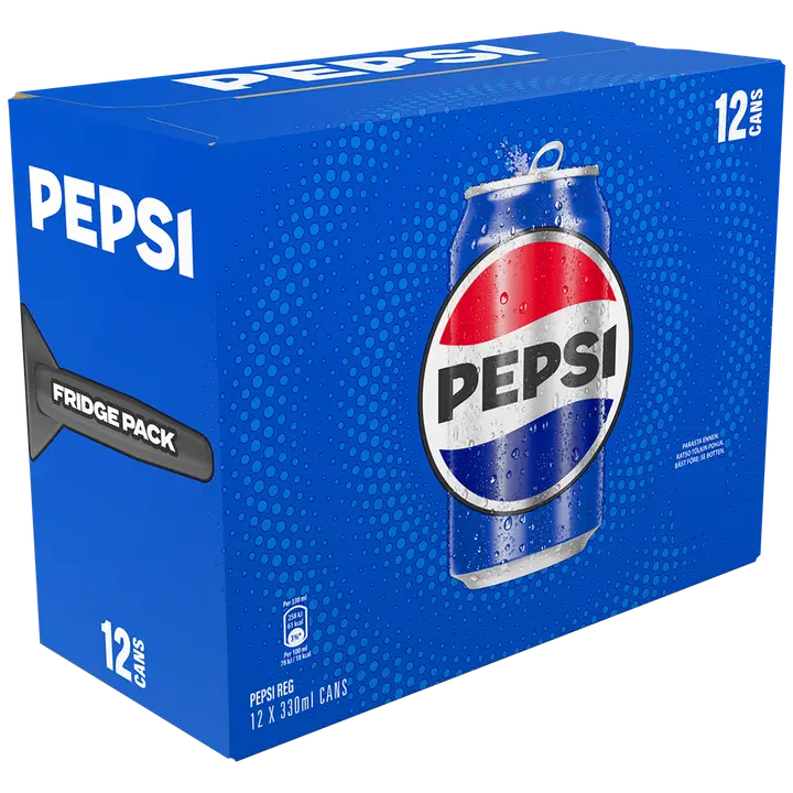 12 x Pepsi virvoitusjuoma 0,33 l