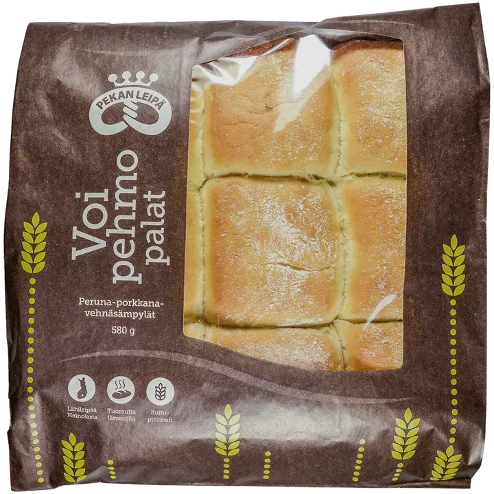 Pekan Leipä Voipehmopalat 9 pala paperipss. 580g