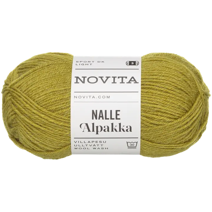 Novita lanka Nalle Alpakka 50g vehreys 332