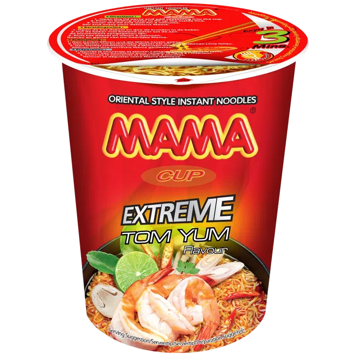Mama Cup Itämainen kuppinuudeli tom yum 70g