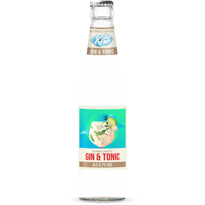 Kiss Gin&Tonic kokteil muu alkohoolne jook 4,7%vol 330 ml