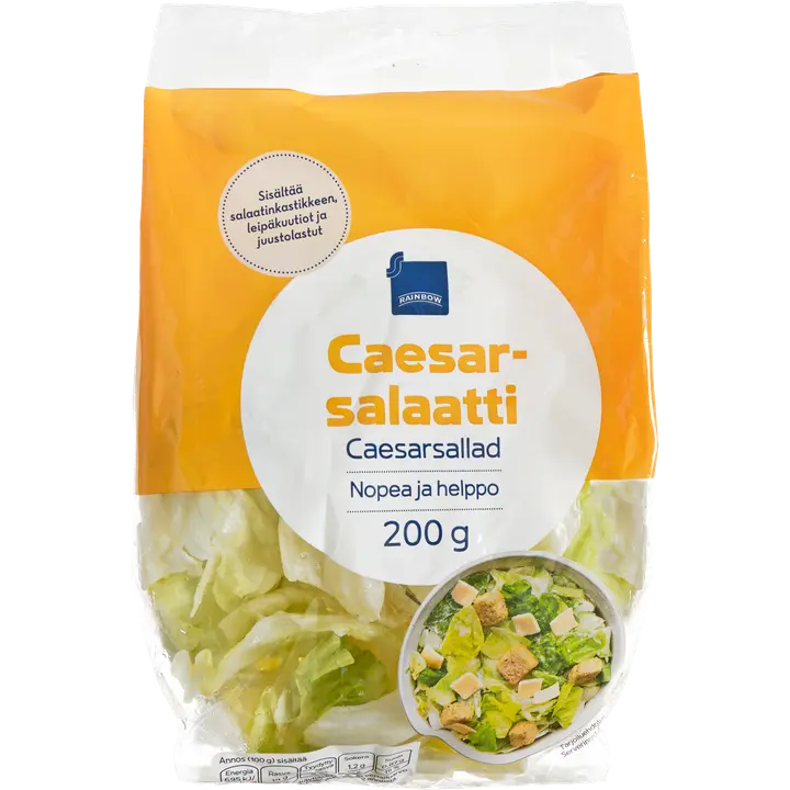 Rainbow Caesar-Salaatti 200g