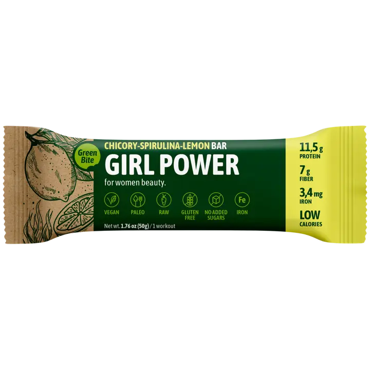 Girl Power siguri spirulina sidruni superbatoon 50g