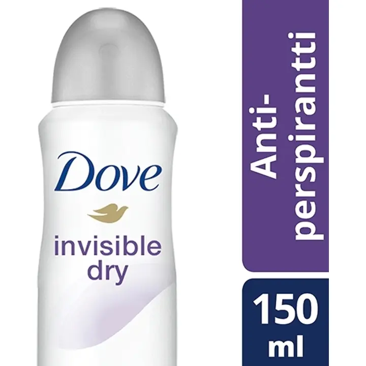 Dove Body Spray Invisible Dry 150ml