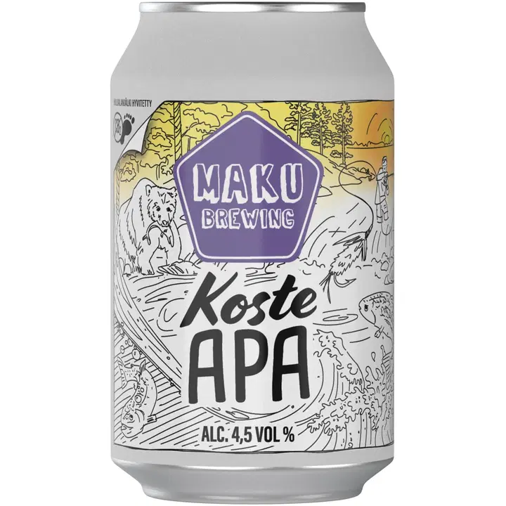Maku Brewing 4,5% 0.33l Koste APA olut tlk