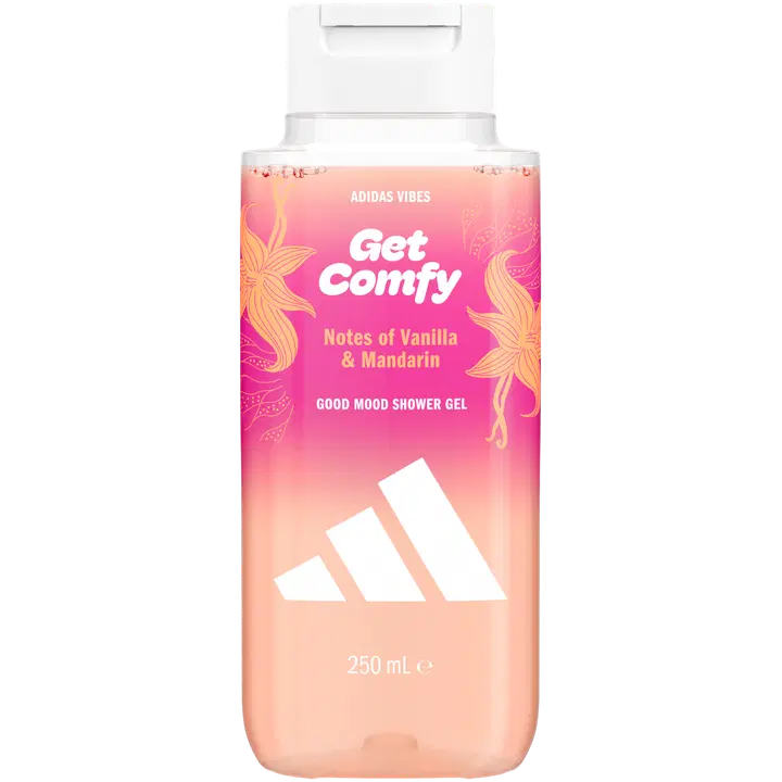 Adidas Vibes Get Comfy Showergel 250 ml, suihkugeeli naisille