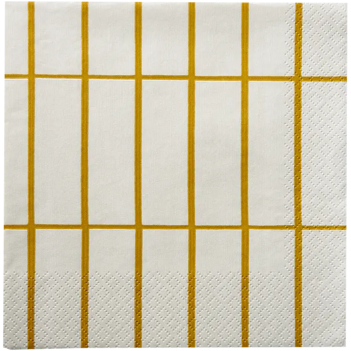Marimekko Tiiliskivi beigekulta lautasliina 20kpl/33cm