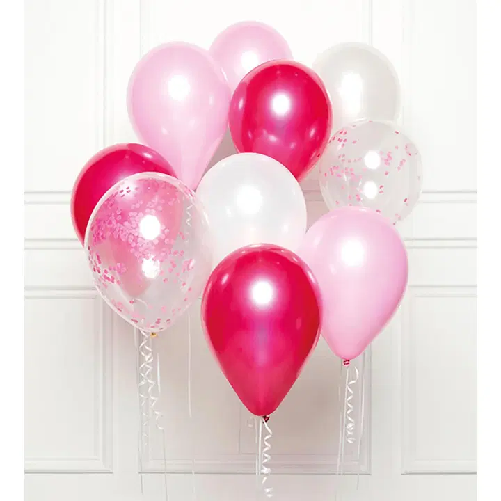 DIY palloasetelma 10 kpl/pkt, pinkki
