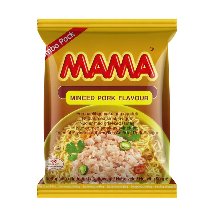 Mama Itämainen porsaanlihanmakuinen nuudeli 90g