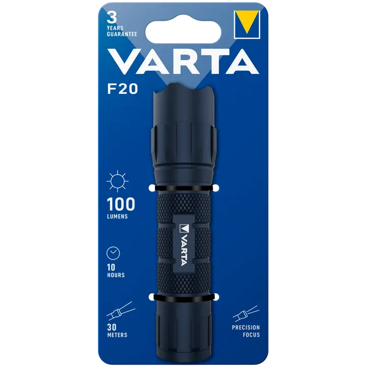 Varta taskulamp F20 3AAA must
